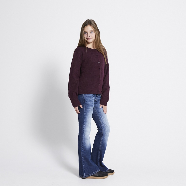 Basic knit cardigan "Siri star"